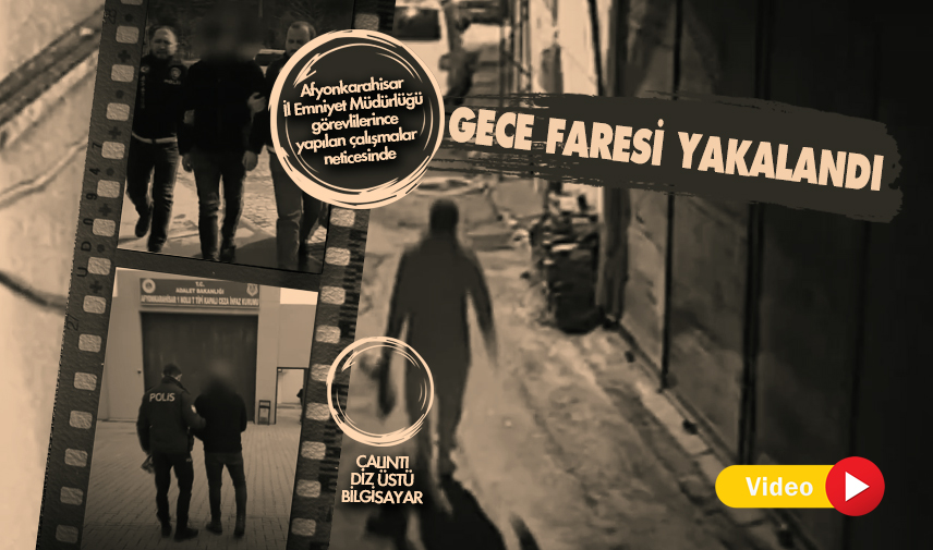 Gece faresi yakalandı